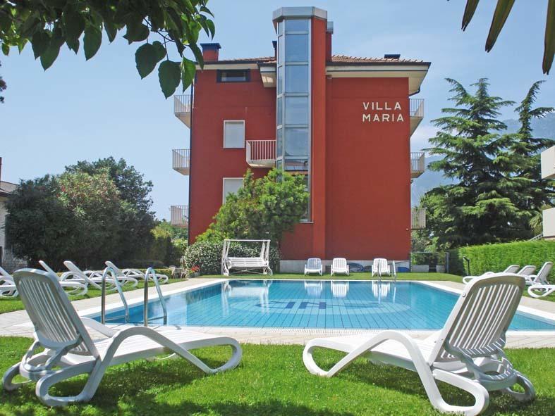 Bike Hotel Villa Maria Torbole Sul Garda Esterno foto