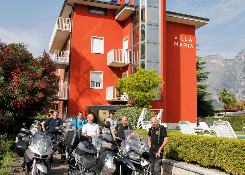Bike Hotel Villa Maria Torbole Sul Garda Esterno foto