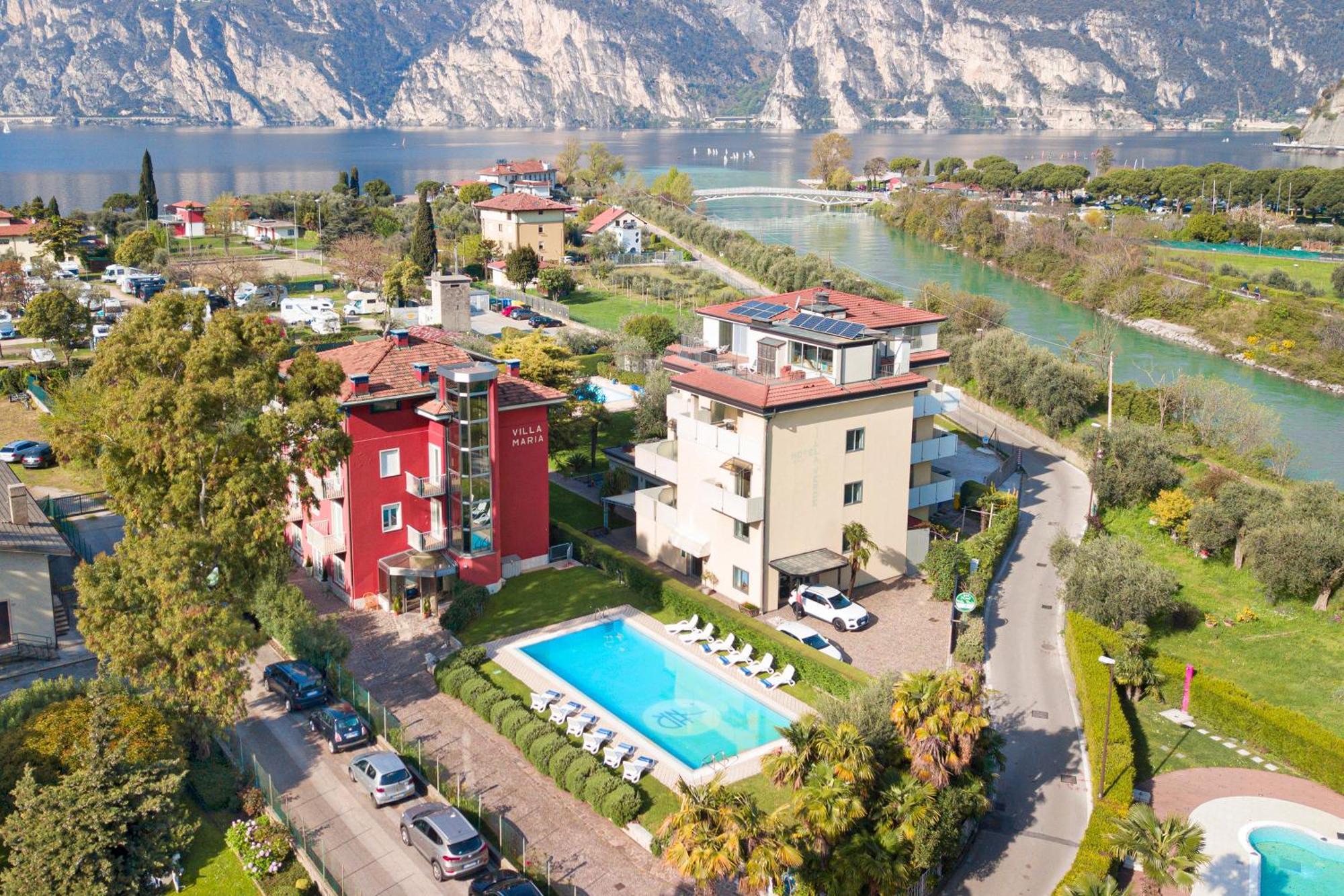 Bike Hotel Villa Maria Torbole Sul Garda Esterno foto