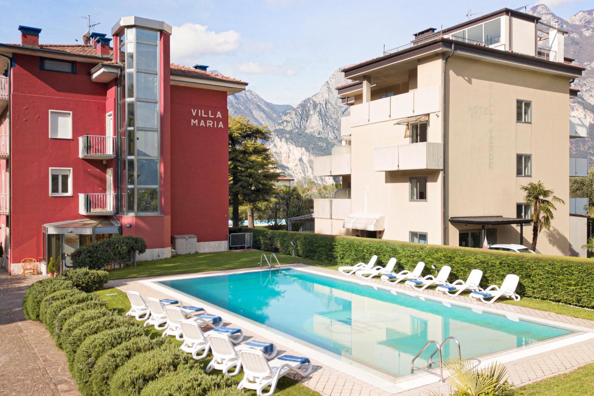 Bike Hotel Villa Maria Torbole Sul Garda Esterno foto