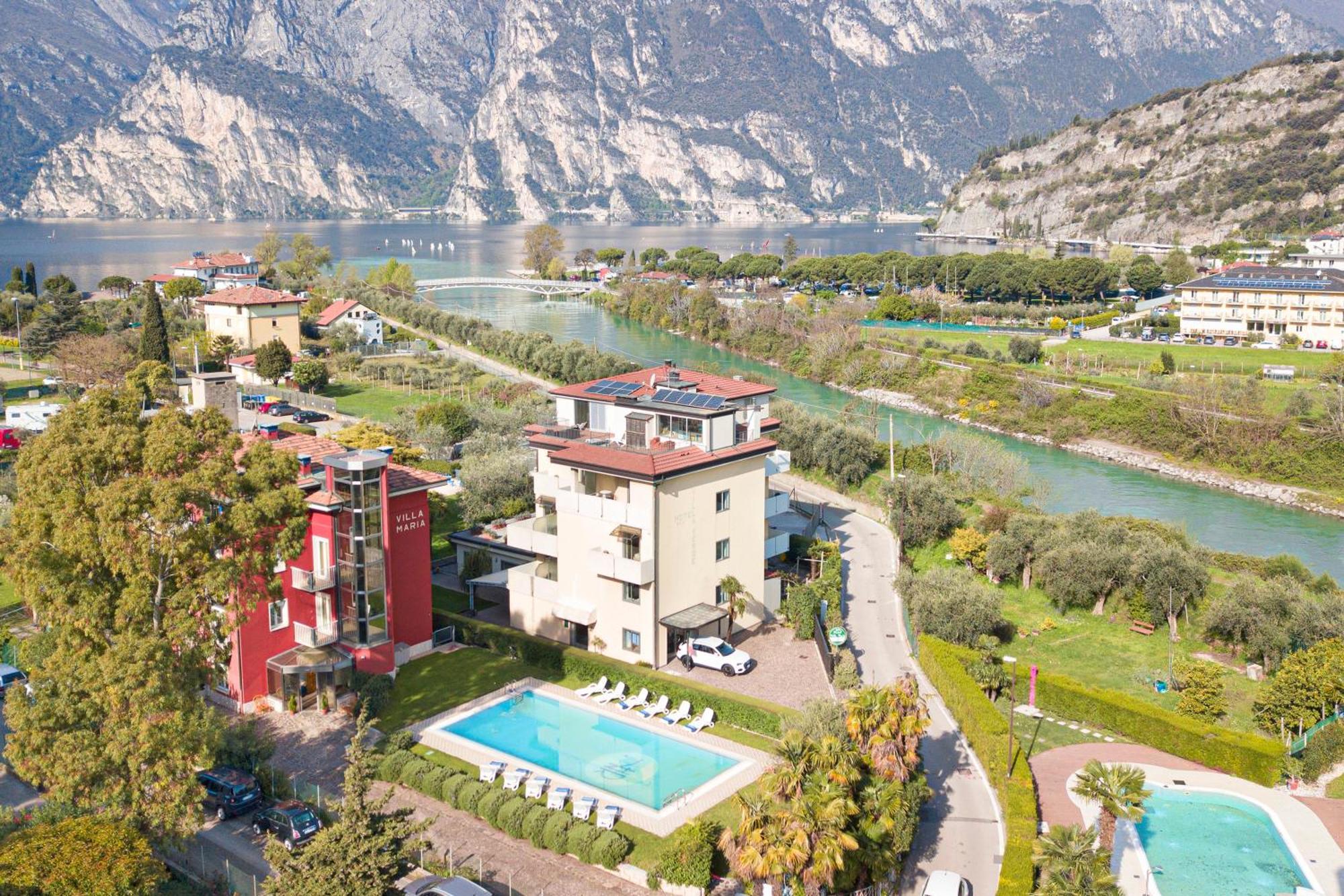 Bike Hotel Villa Maria Torbole Sul Garda Esterno foto